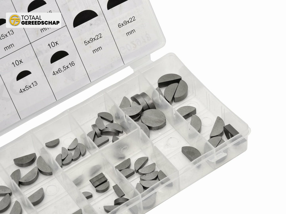 Set of middle-round clins 80pcs