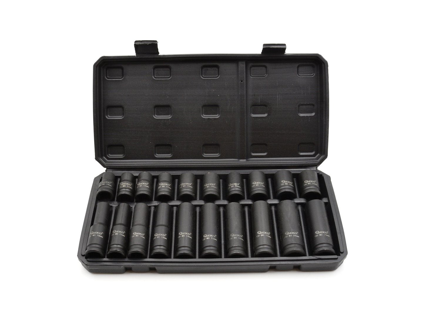 Impactsockets 1/2" 10-19mm lang en kort