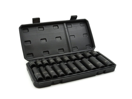 Impactsockets 1/2" 10-19mm lang en kort