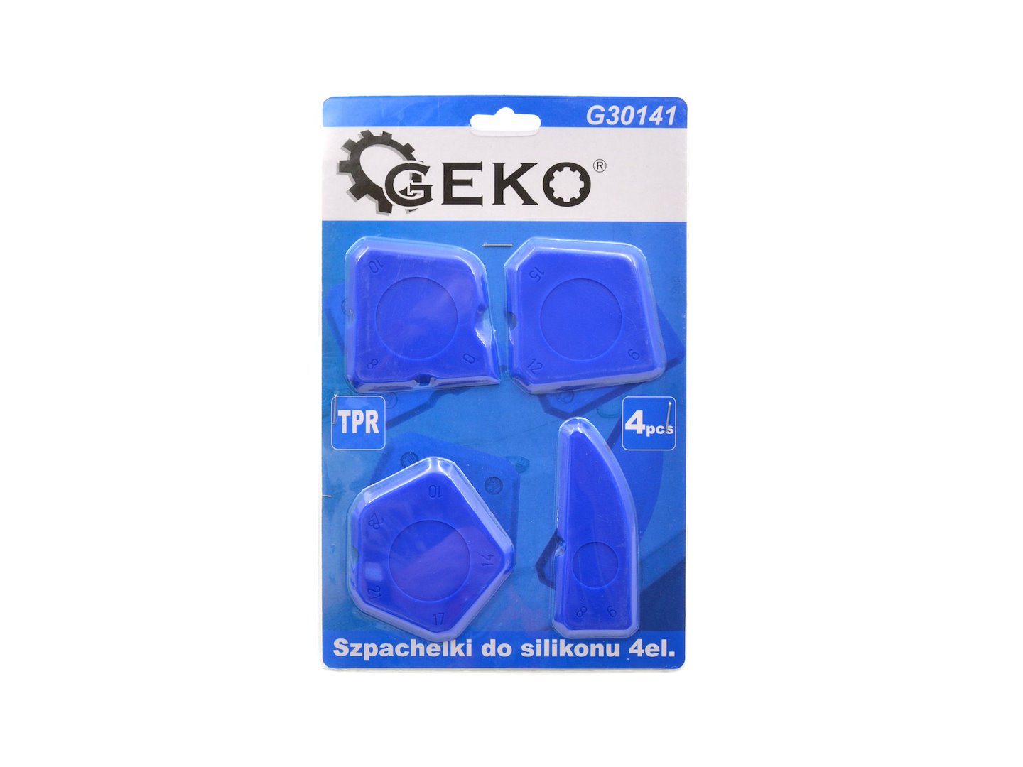 Siliconenkit afwerkingsgereedschap 4 stuks