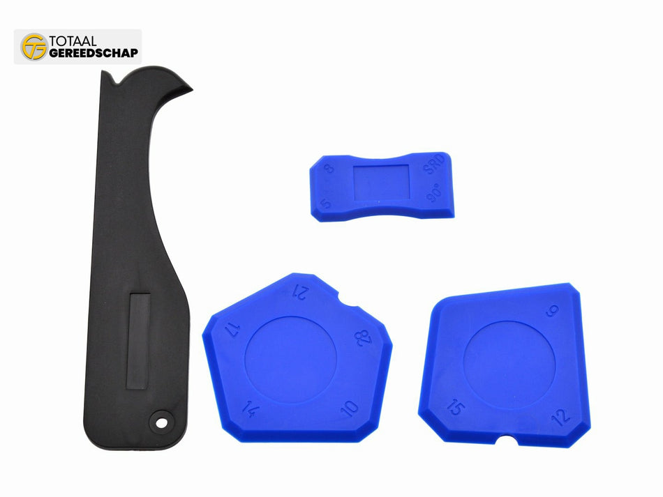 Silicone trowels with cutter 4pcs