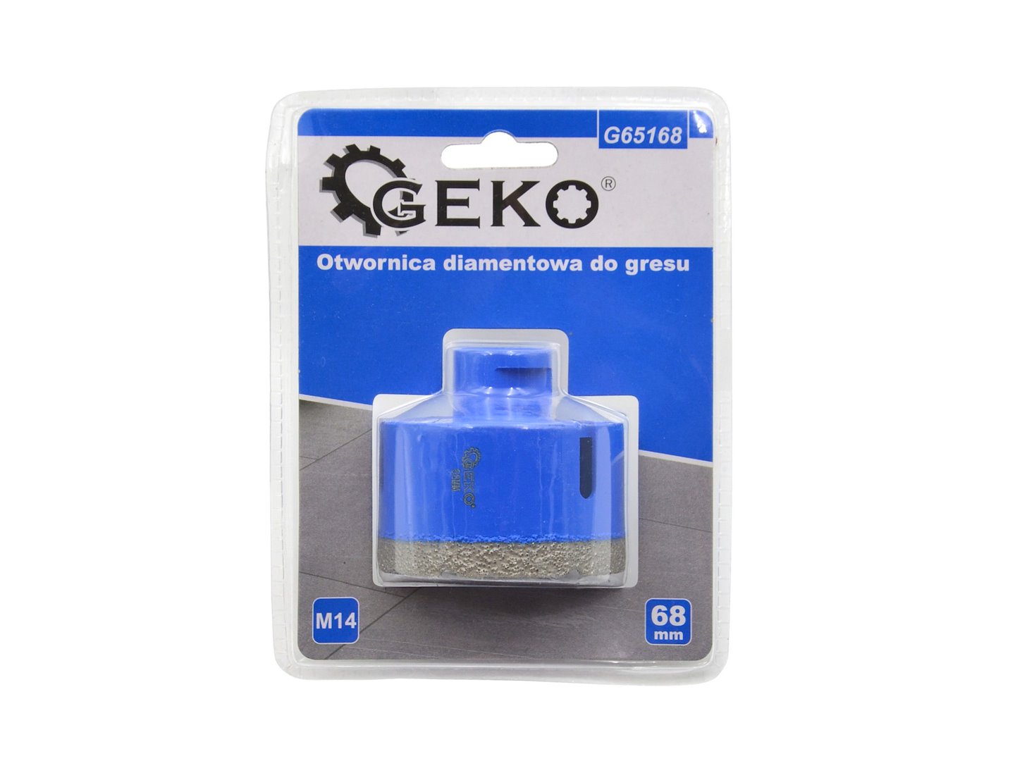 Droog diamanten boor M14 68mm