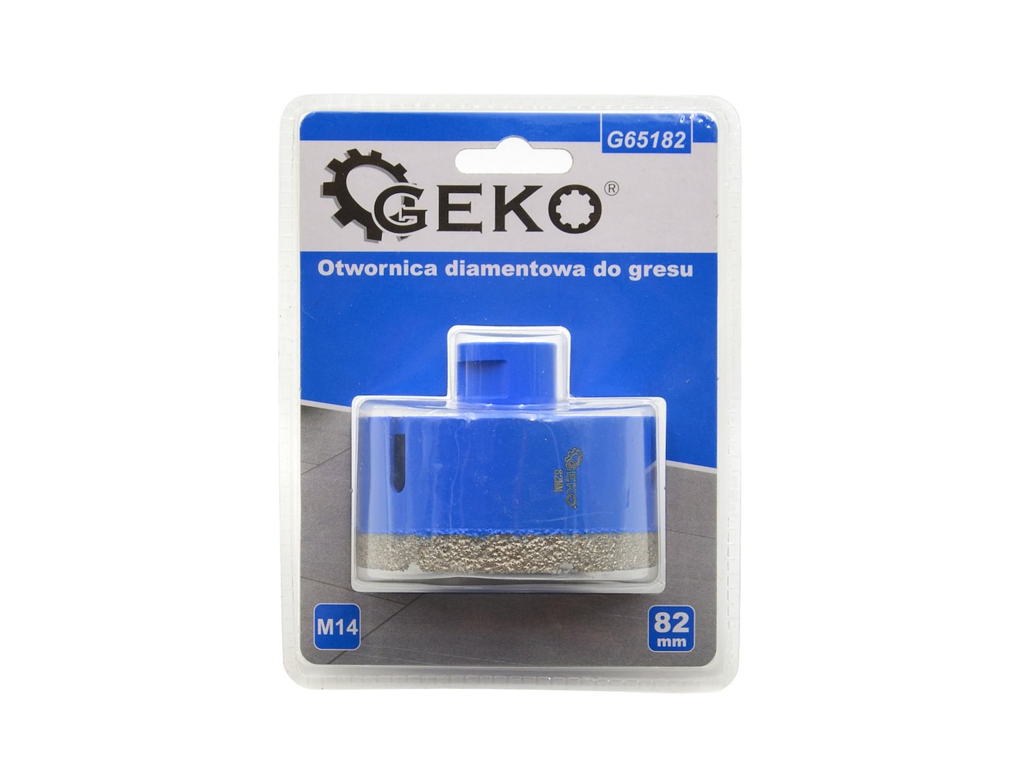 Droog diamanten boor M14 82mm