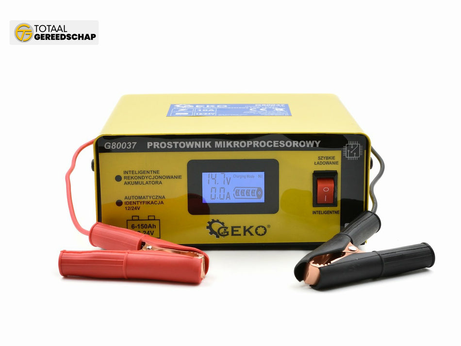 Battery charger LCD 12/24V