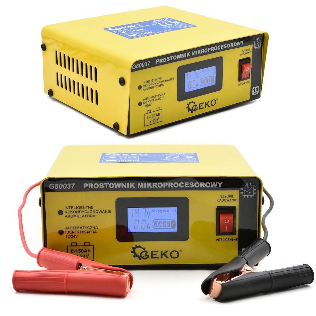 Acculader LCD 12/24V