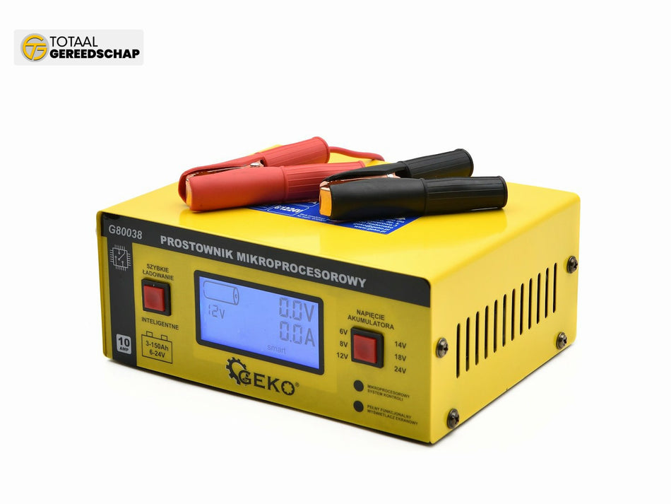 Battery charger LCD 6/12/24V