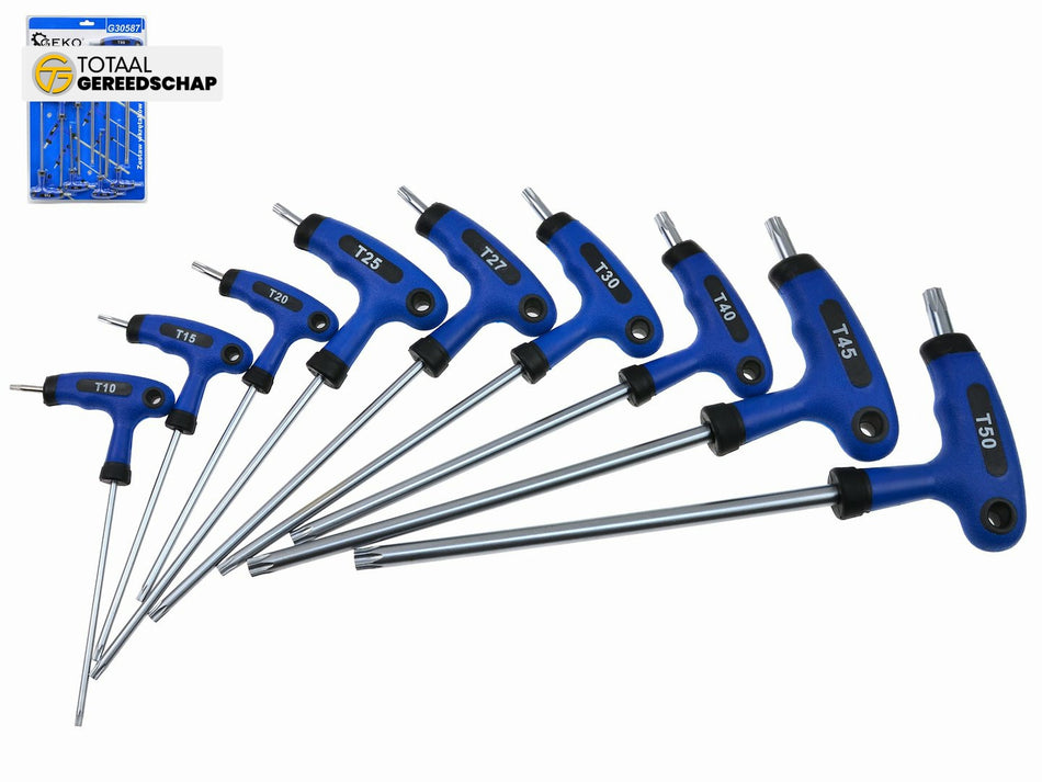 T torx 9pc screwdrivers