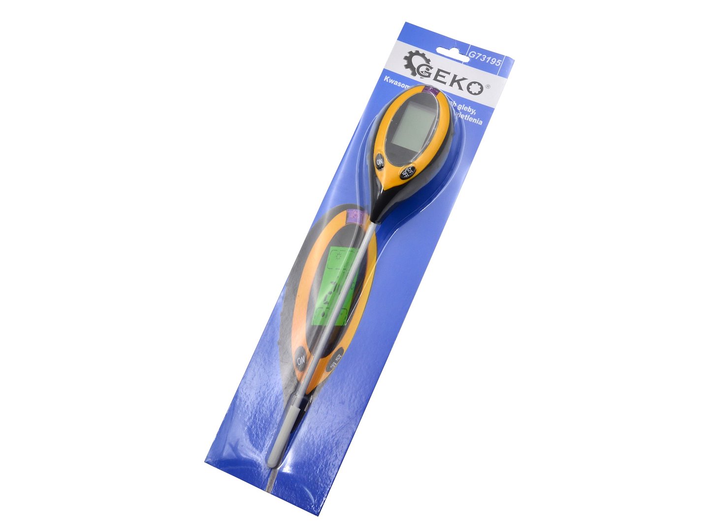 pH-meter, luxmeter, thermometer en vochtsensor