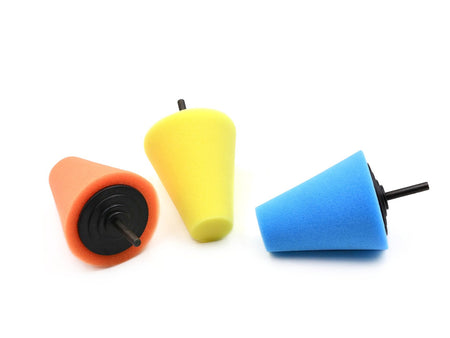 Set van 3 polijsters voor boren