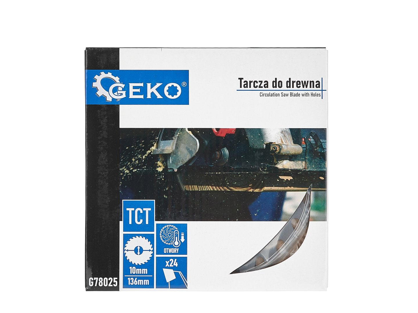 TCT zaagblad 136mmx10mmx24T