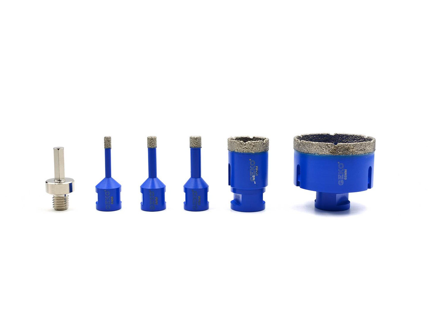 Set diamant tegelboor gatenzaag 6 stuks 6-68mm