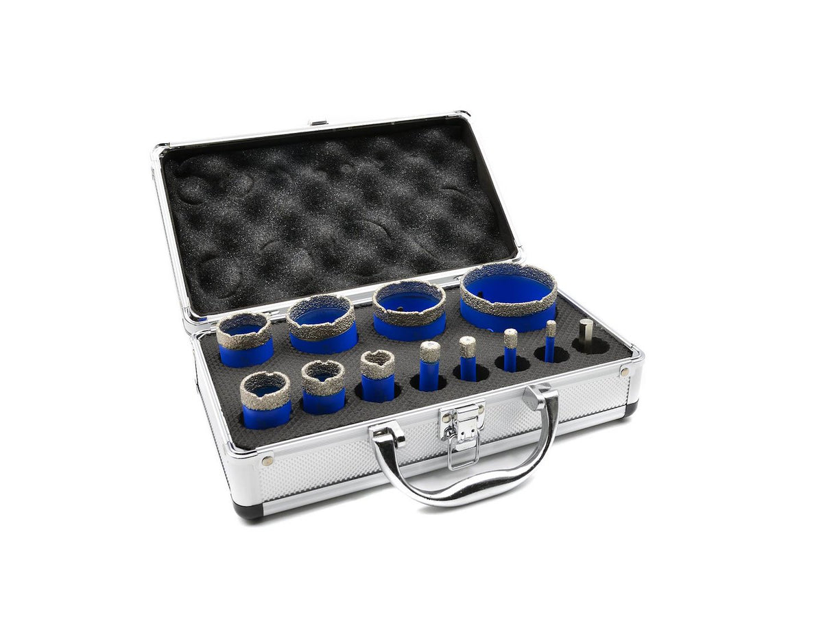 Set diamant tegelboor gatenzaag 12 stuks 6-68mm