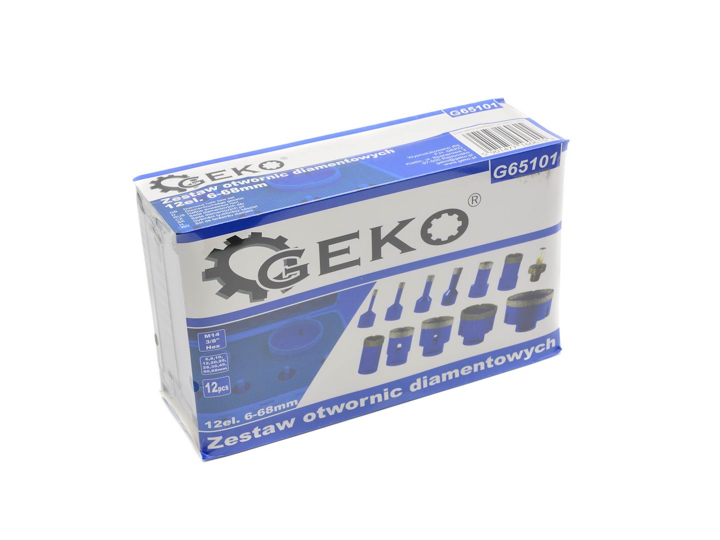 Set diamant tegelboor gatenzaag 12 stuks 6-68mm