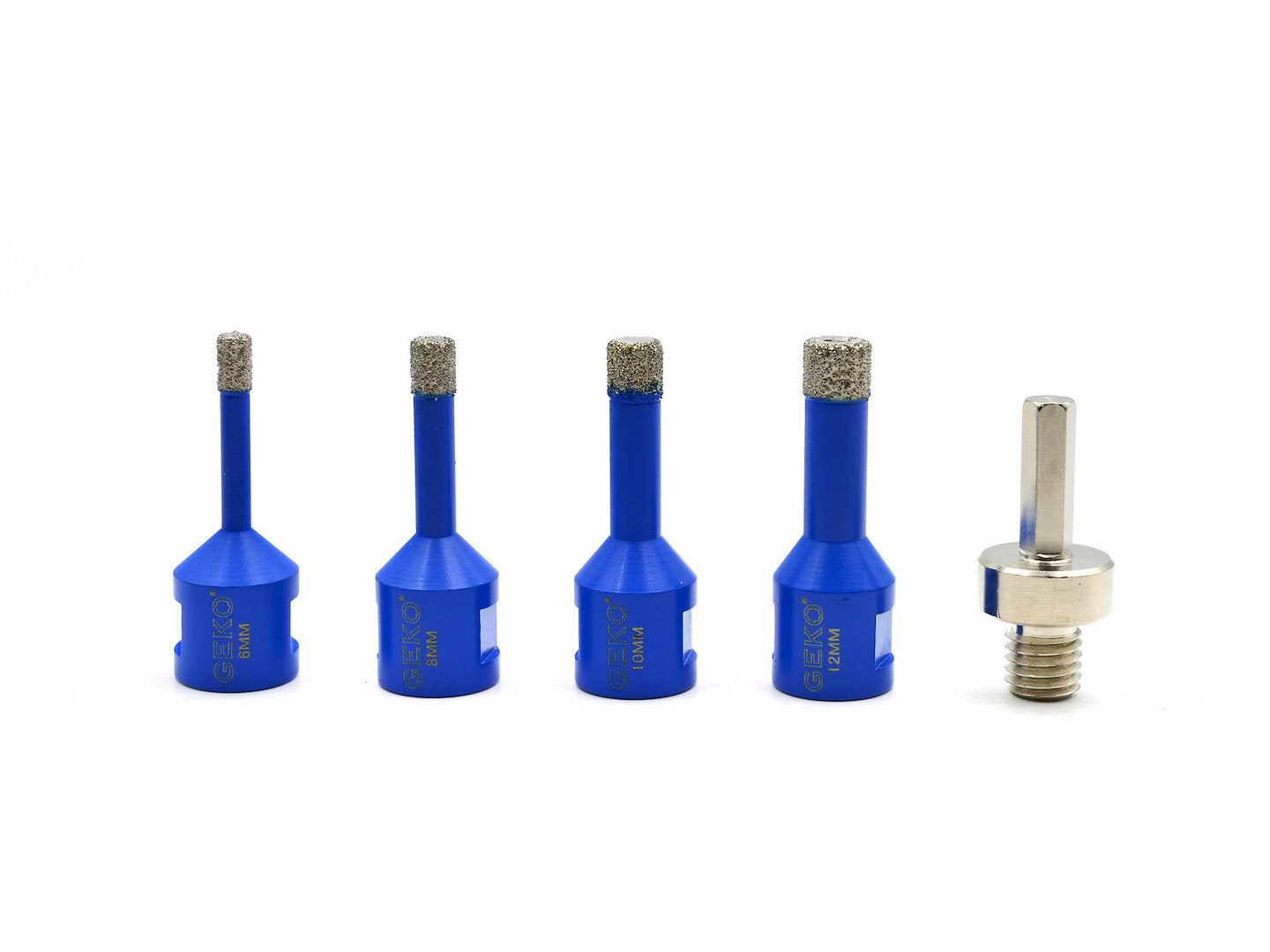 Set diamant tegelboor gatenzaag 5 stuks 6-12mm