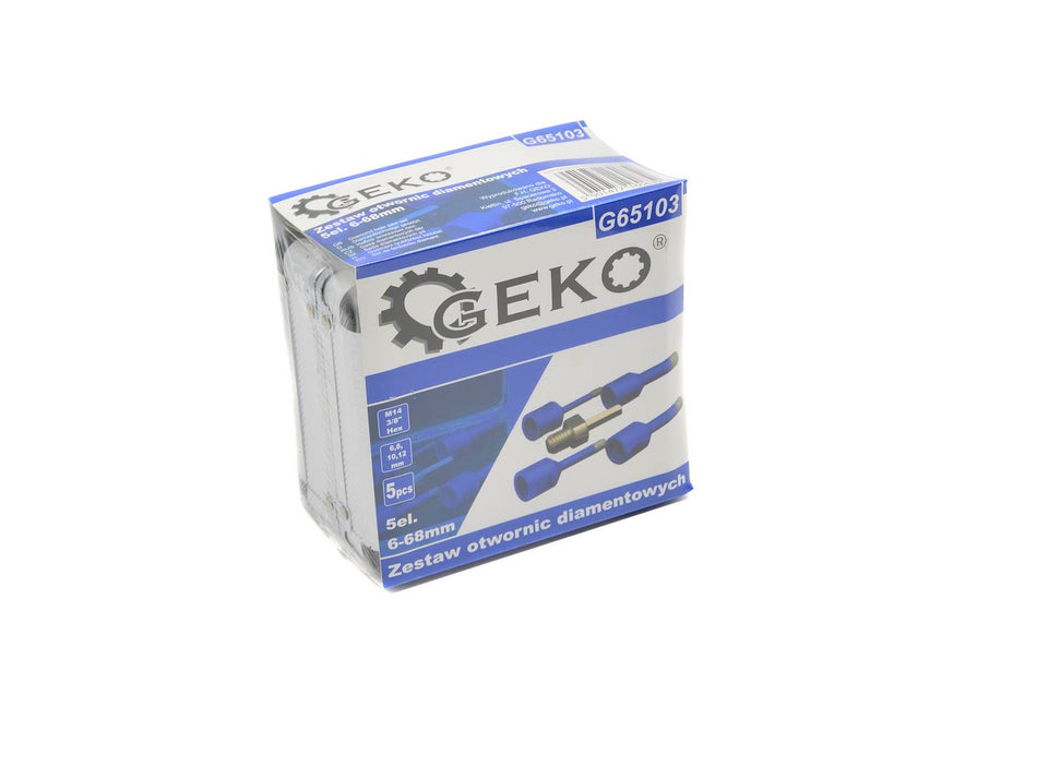 Set diamant tegelboor gatenzaag 5 stuks 6-12mm