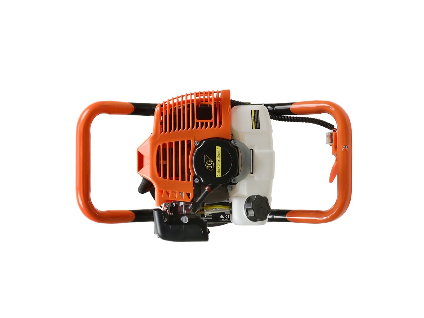 Aardboor + boren (10cm, 20cm, 30cm) + adapter 50cm