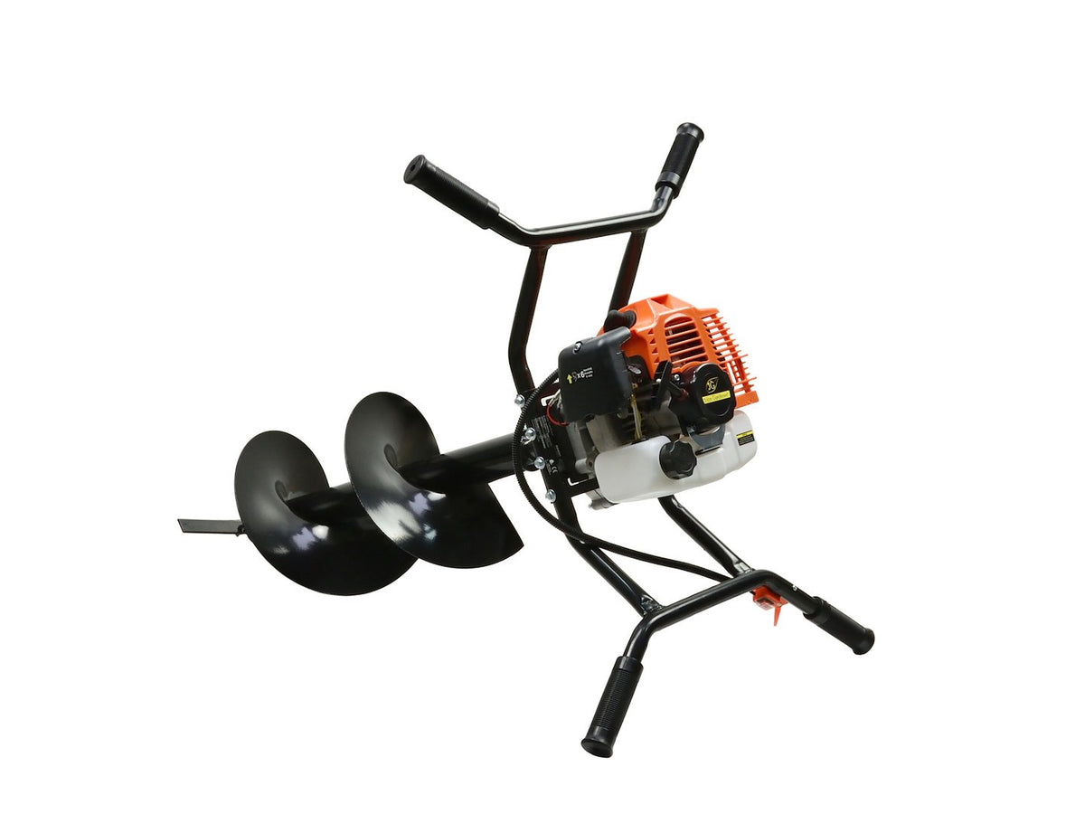 Aardboor (2 personen) + boren (10cm, 20cm, 30cm) + adapter 50cm