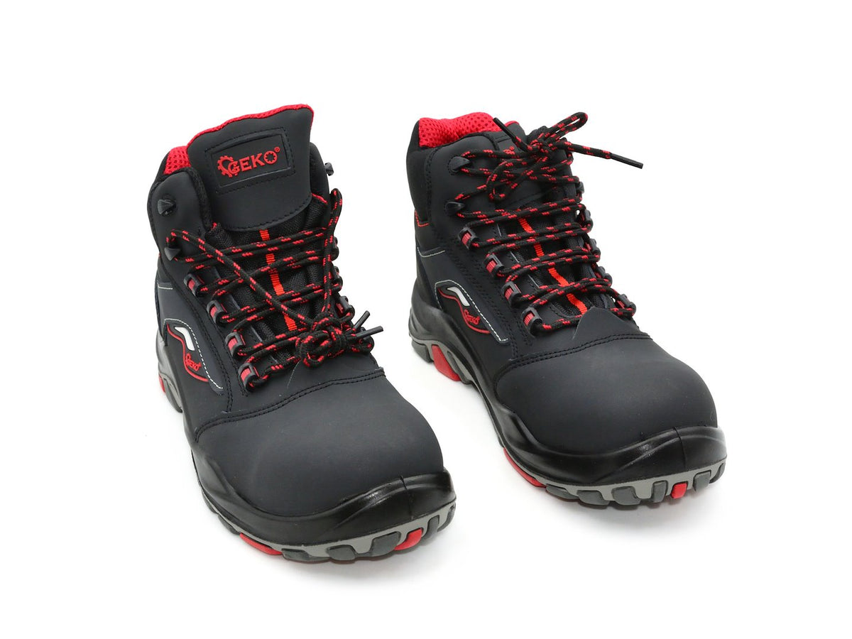Veiligheidsschoenen model nr. 9 zwart nubuckleer S3 SRC - maat 40