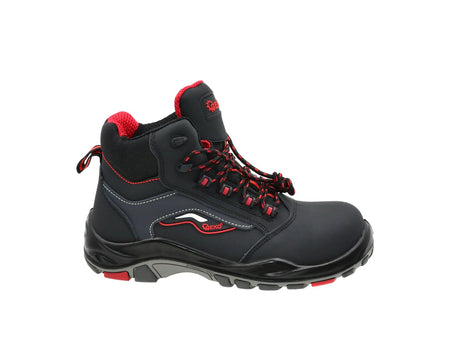 Veiligheidsschoenen model nr. 9 zwart nubuckleer S3 SRC - maat 40