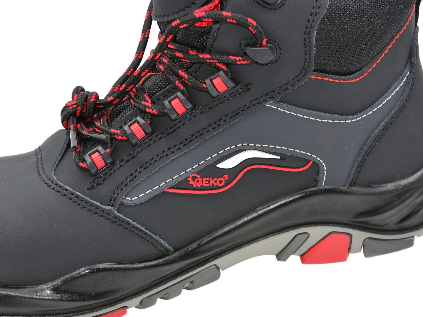 Veiligheidsschoenen model nr. 9 zwart nubuckleer S3 SRC - maat 40