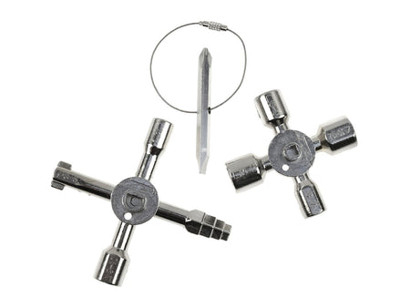 Universele multifunctionele sleutel voor kasten 10-in-1