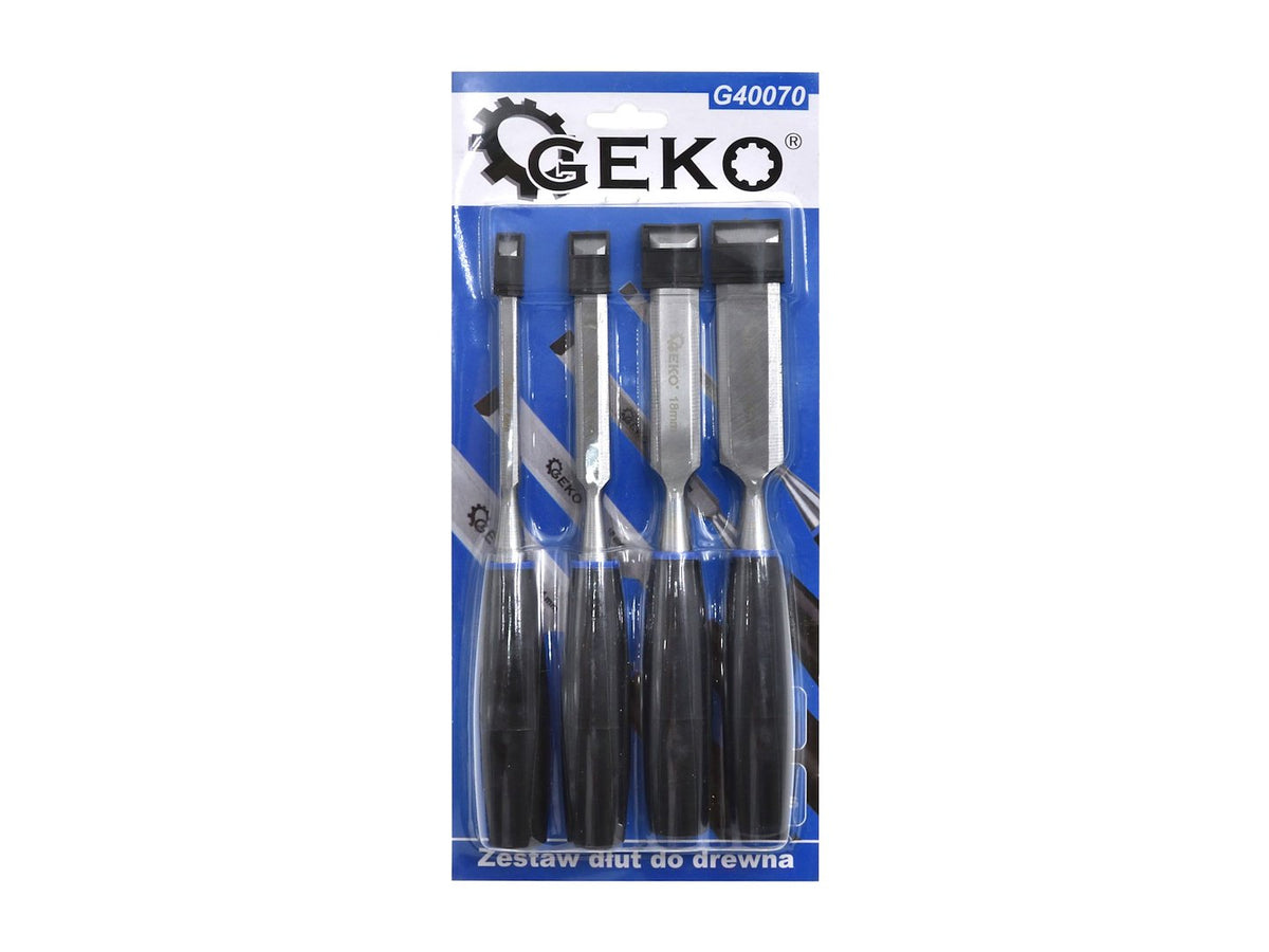 Beitelset voor hout 4 stuks 6-24mm