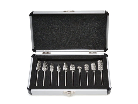 Hardmetalen snijder set 10 stuks