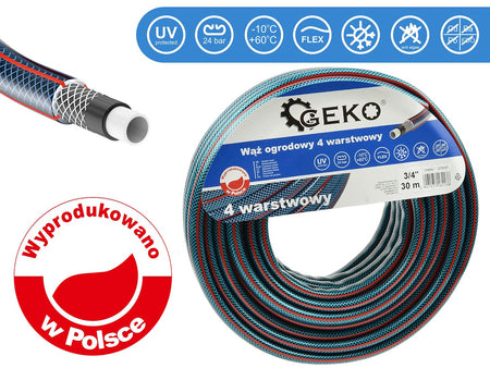 Tuinslang 4-lagen 3/4" 30m GEKO