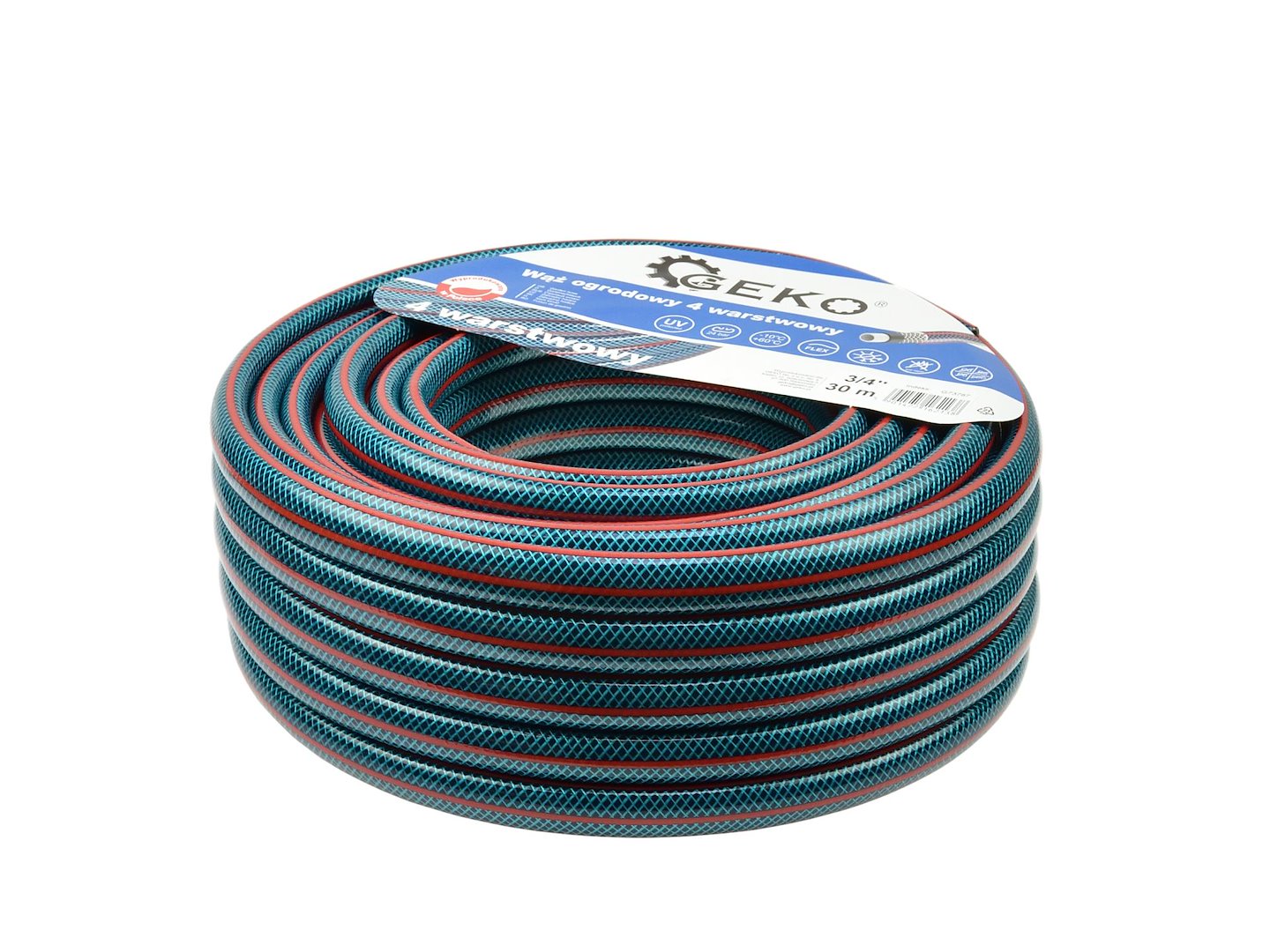 Tuinslang 4-lagen 3/4" 30m GEKO