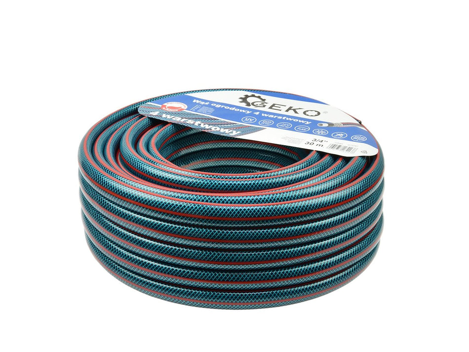 Tuinslang 4-lagen 3/4" 30m GEKO