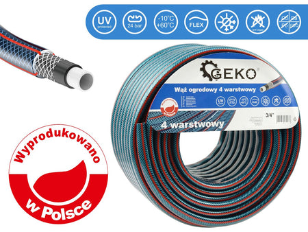 Tuinslang 4-lagen 3/4" 50m GEKO