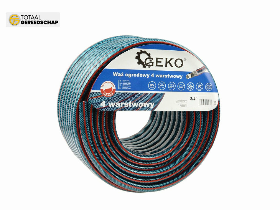 Garden hose 4 layer 3/4" 50m GEKO