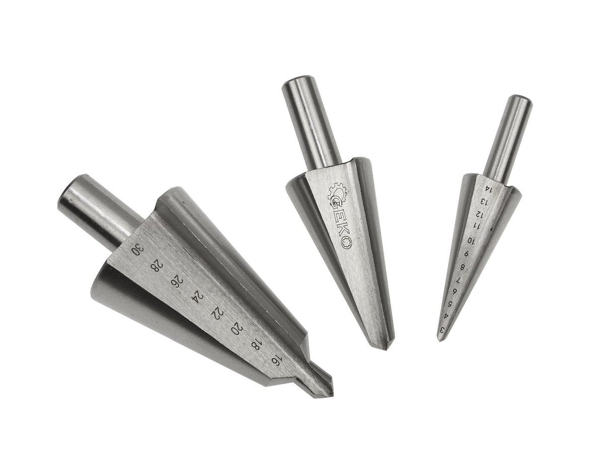 HSS metaalborenset 3 stuks 3-30mm
