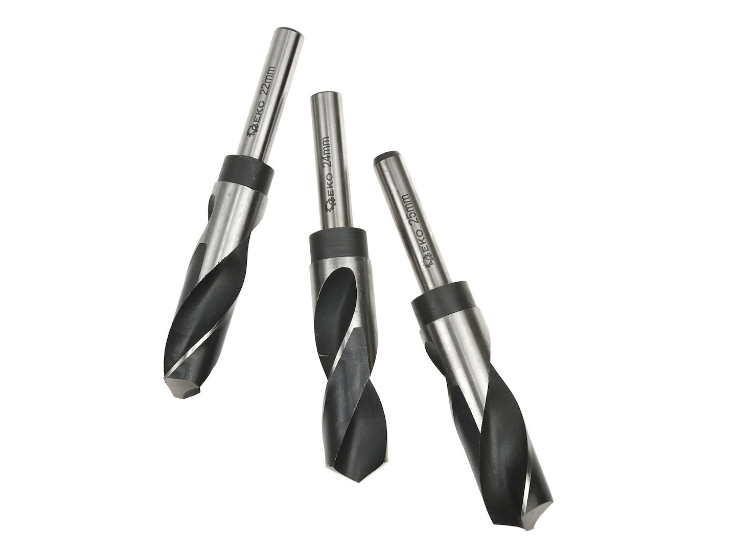 3 stuks 22-25mm Schacht HSS spiraalboorset