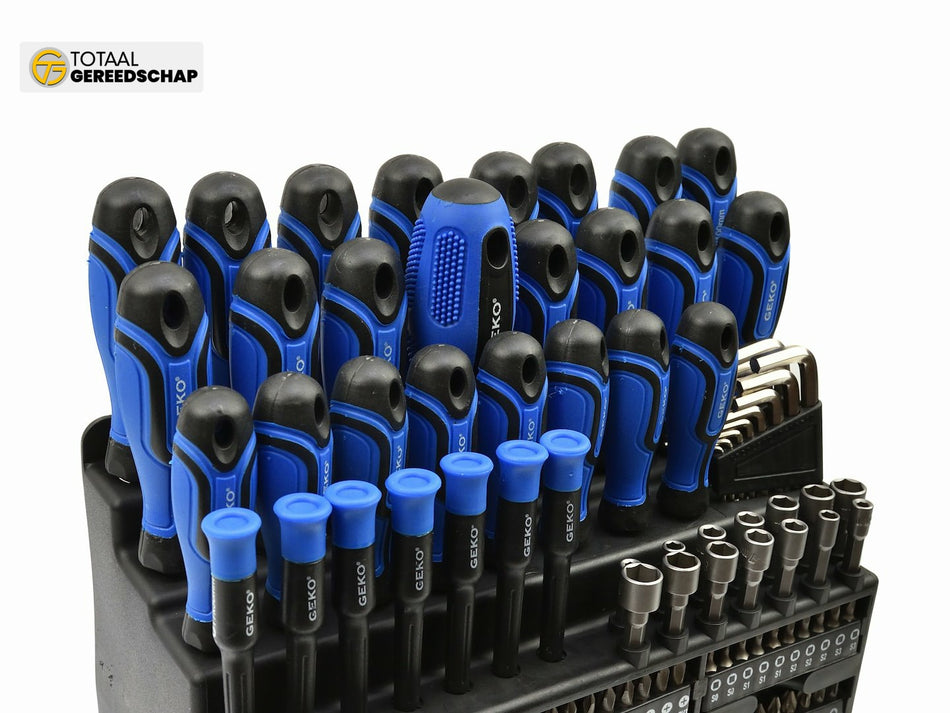Set of screwdrivers and bits 122pcs