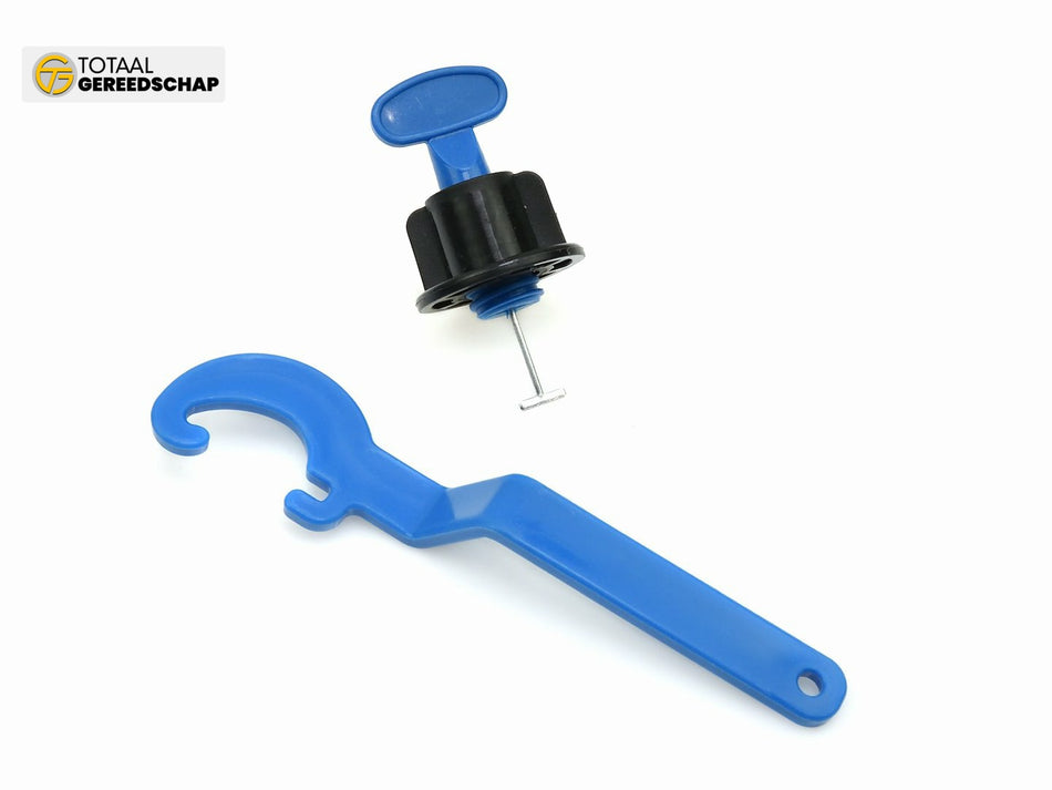 Set of levellers 100pcs + wrenches 2pcs