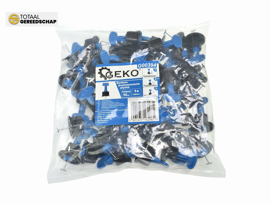 Set of levellers 50pcs + wrenches 2pcs