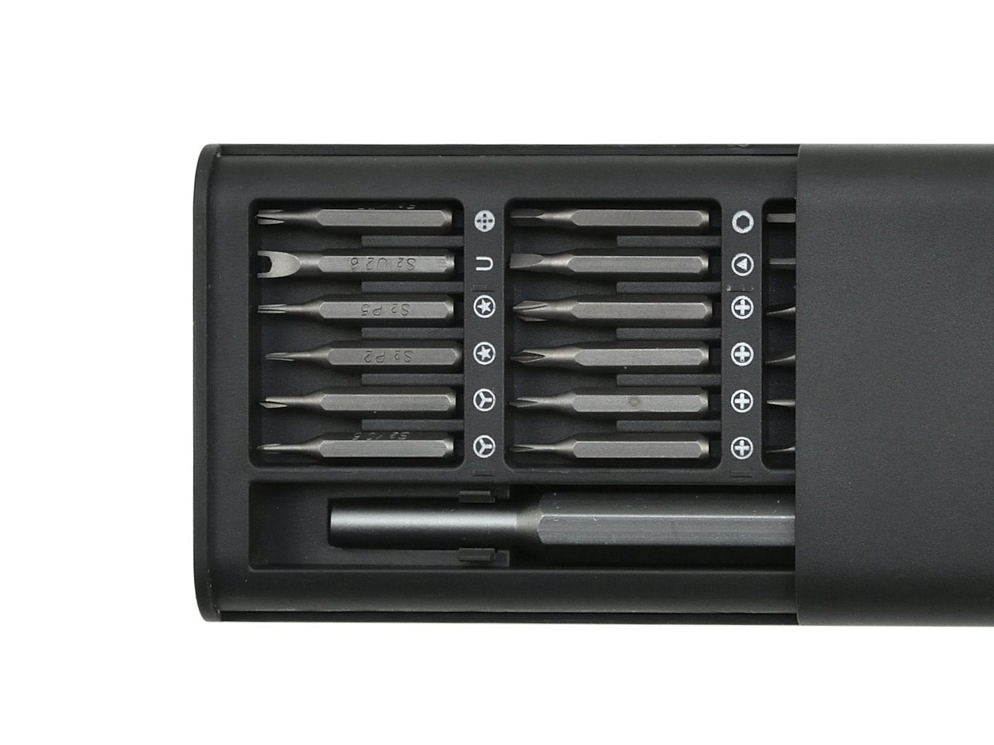 Set precisie-schroevendraaiers en bits 24in1