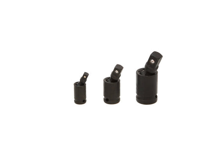 Kogelgewricht set 3 stuks 1/2" 3/8" 1/4" Cr-Mo