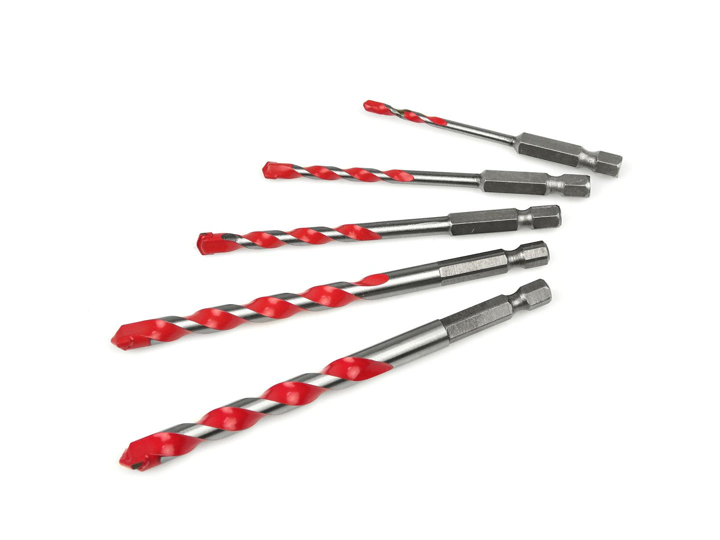 Set van 5 universele boren 4-10 stuks