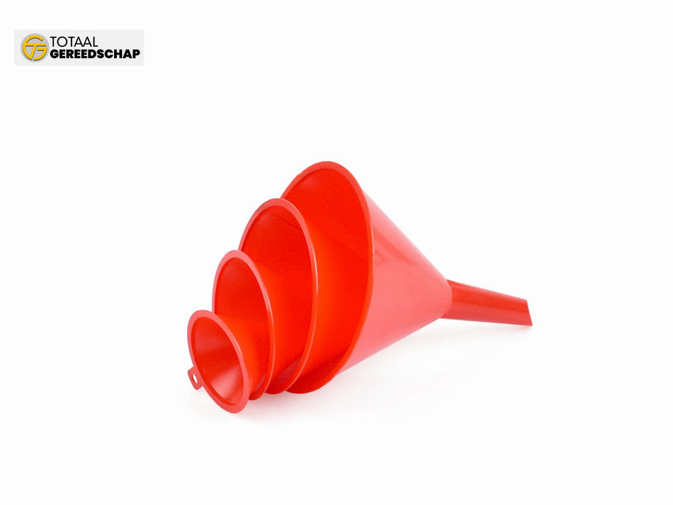 4pcs plastic funnel 52 76 100 120 mm