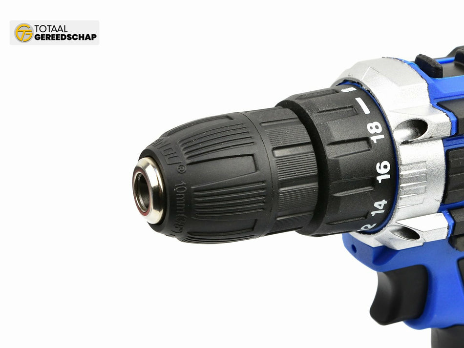 Cordless drill 21V 2xbattery 2ah