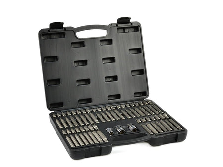 Set van 75 stuks torx, spline, inbus
