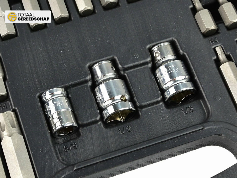 75pcs set of torx, spline, hex