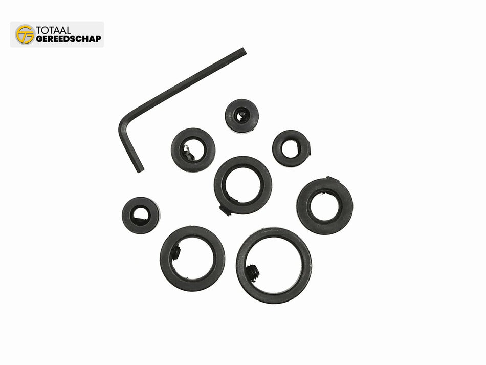 Woodworking Drill Bit Depth Stop Collars Ring 3-16mm