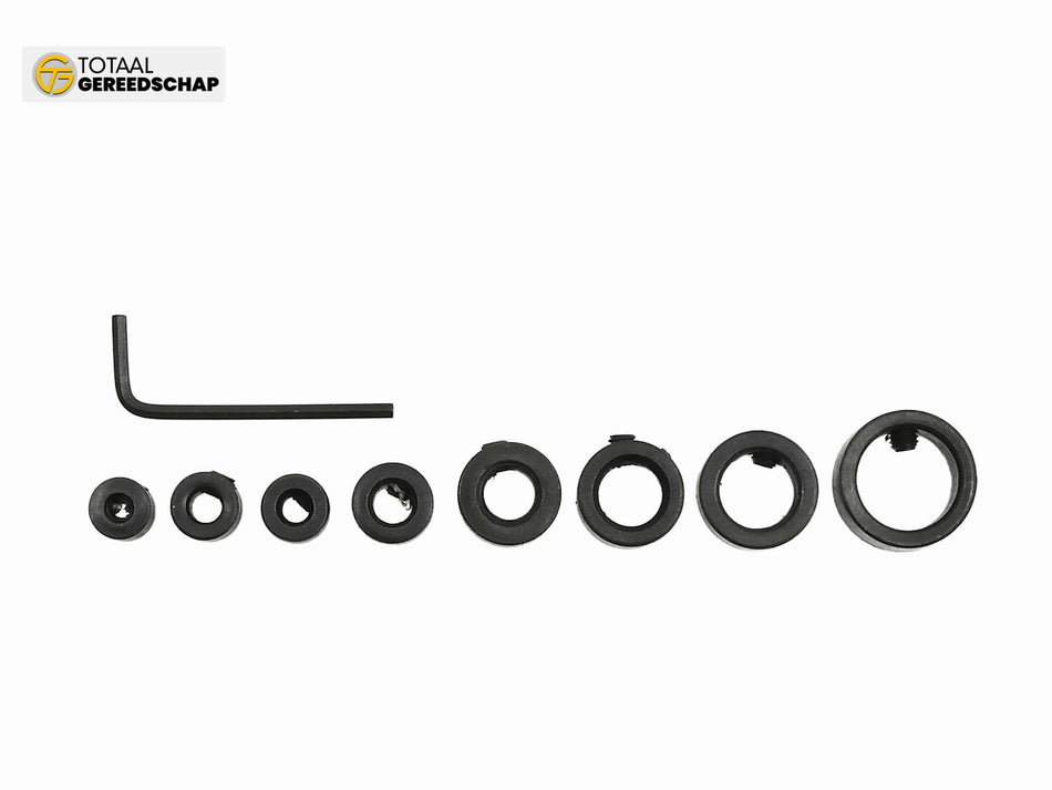 Woodworking Drill Bit Depth Stop Collars Ring 3-16mm