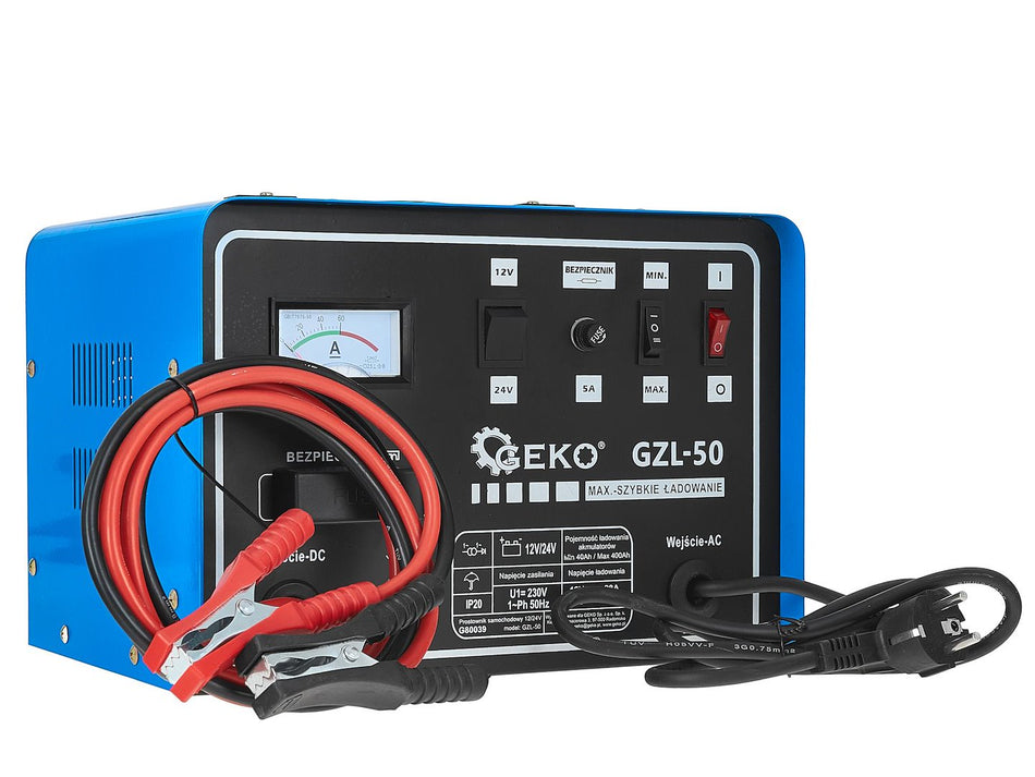 Acculader 12/24V GZL-50