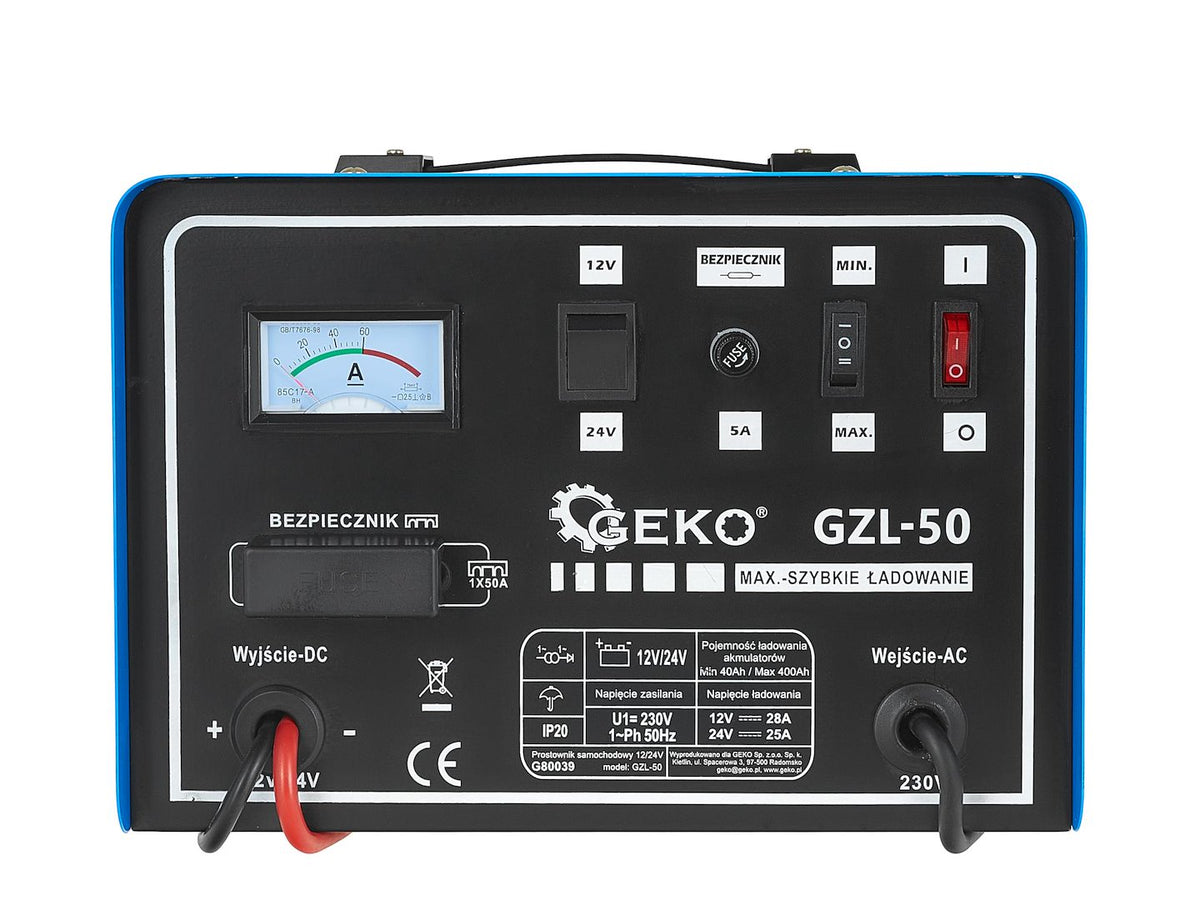 Acculader 12/24V GZL-50