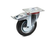 zwenkwiel plaat en rem 160mm