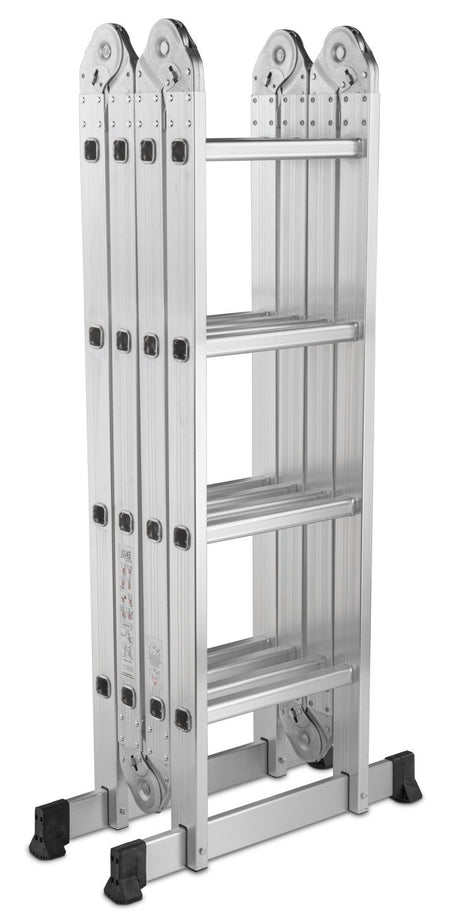 multifunctionele ladder 4,7m + 2 stalen platen